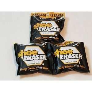 SHOE ERASER White Sole Sneaker Cleaner 3 Pack Clean Your Kicks New